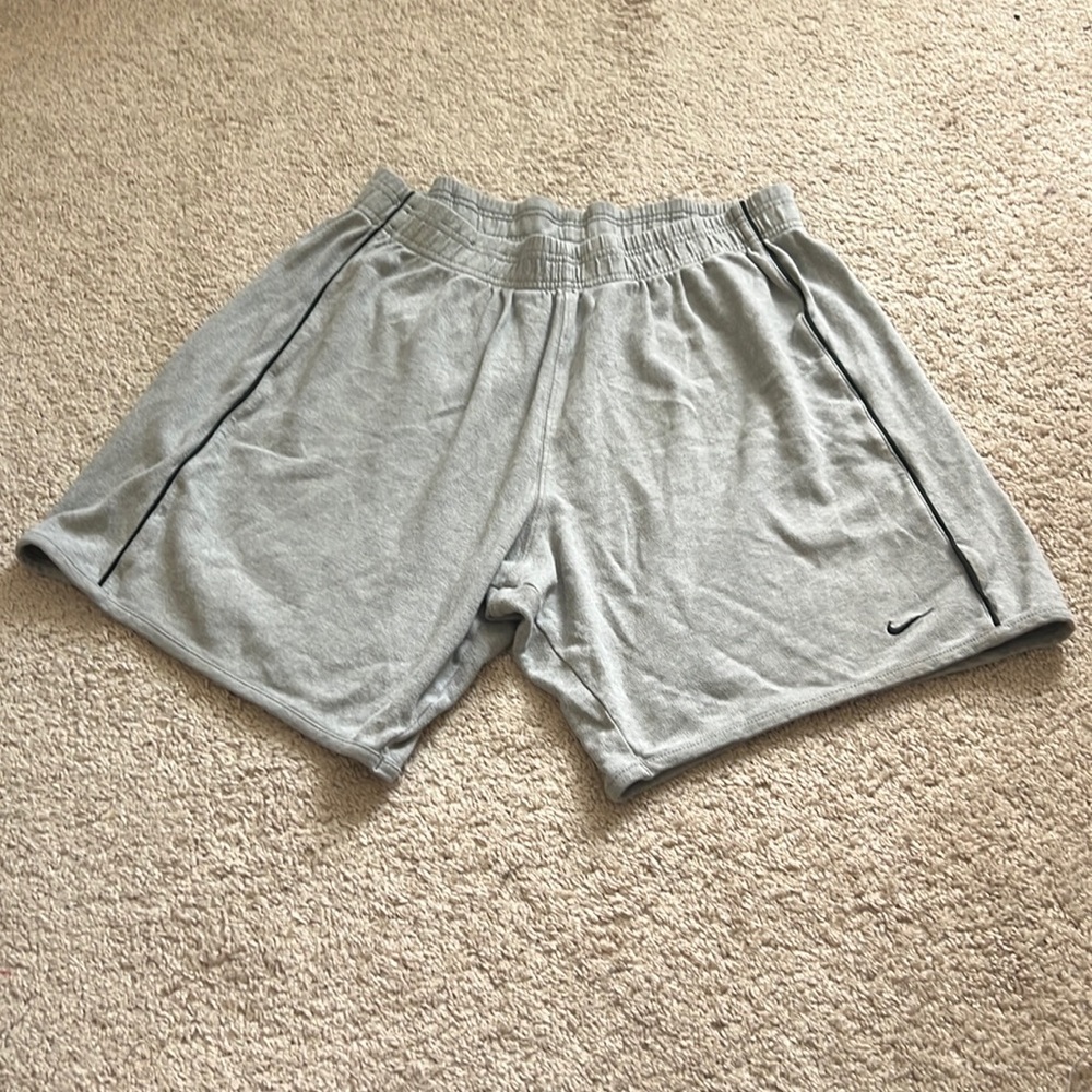 Vintage Nike Gray Cotton Athletic Shorts